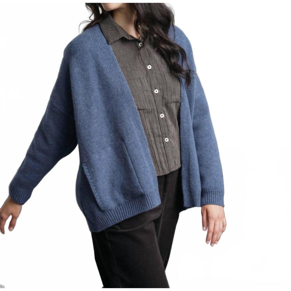 NEW BIBICO eve coat cardigan in monsoon